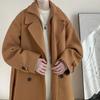 Winter Men Korean Coat Long Woollen Wind Coat Men Woolen Overcoat Casual Business Thick Trench Coat Jacket Male Oversized 5XL