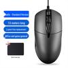 YouShi Wired USB Office Mouse with Quiet Clicks