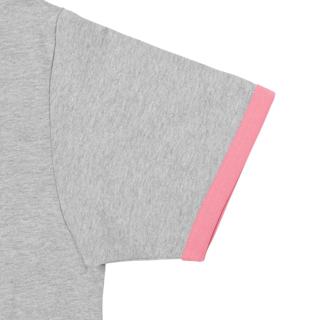 Onitsuka Tiger Graphic Tee Fashionable Short Sleeve T-Shirt Unisex Tops Gray 2183B199-021