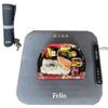 Fujisho Felio Warming Plate, Food Warmer, Keeps Food Cool, Tabletop, 80/100°C, Electric Warming Tray, Hot Plate, Pot, Plate, Square, BW401