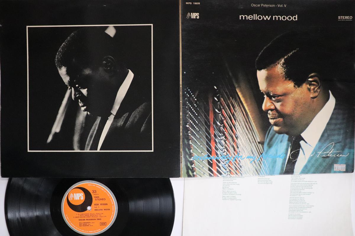 

LP Record OSCAR PETERSON Mellow Mood MPS15035 MPS France Jazz Used