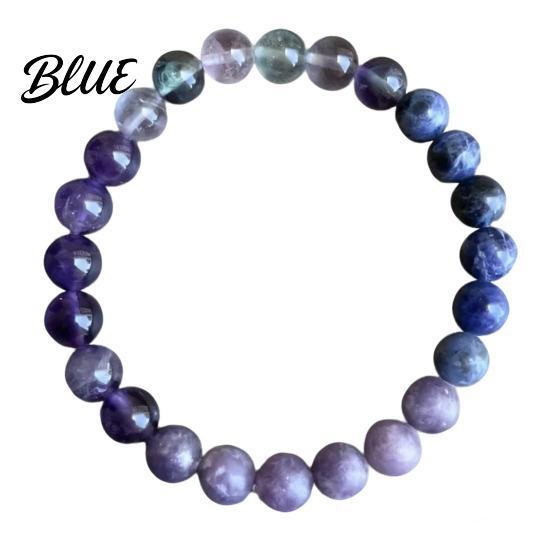 Elegant Simple Bracelet Natural Stone Beaded Bracelets Semi-Precious Gemstones Wear-resistant