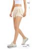 Women's Double-Layer Quick-Dry Sports Shorts: Anti-Exposure, Breathable, for Running, Yoga, Fitness.