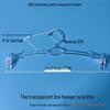 Lingerie Storage Hanger with Panty & Bra Clips for Store Use