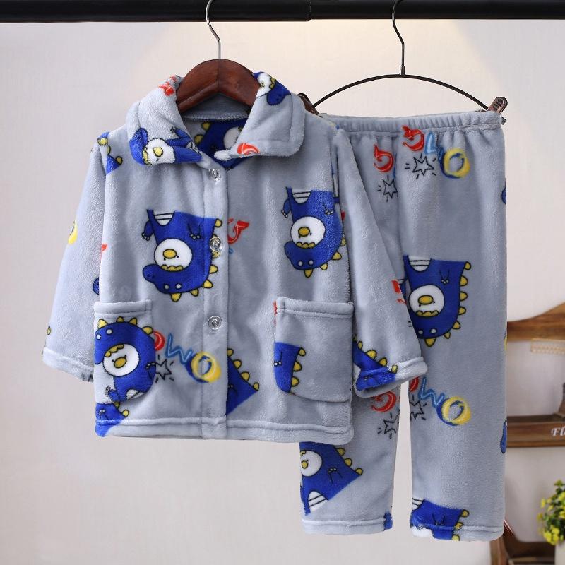 Детский фланелевой пижамный комплект — фото 3