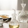 500/900ml Oil Dispenser Glass Vinegar Bottle Non-drip Condiment Container  BBQ