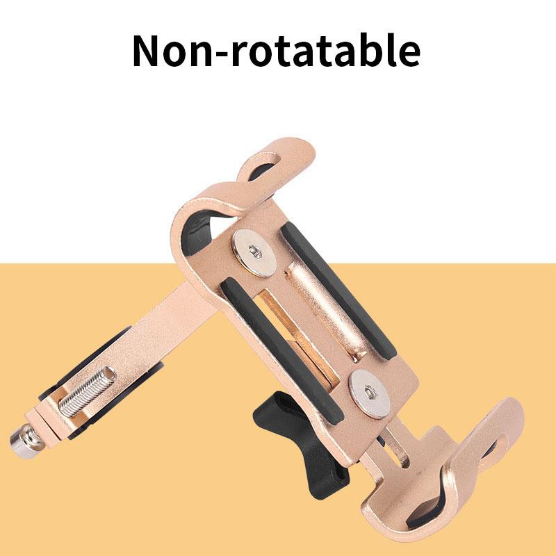 Adjustable Motorcycle Phone Holder Aluminum Alloy Anti-slip Bracket Gps Clip Universal Bicycle Stand Support For Smartphones