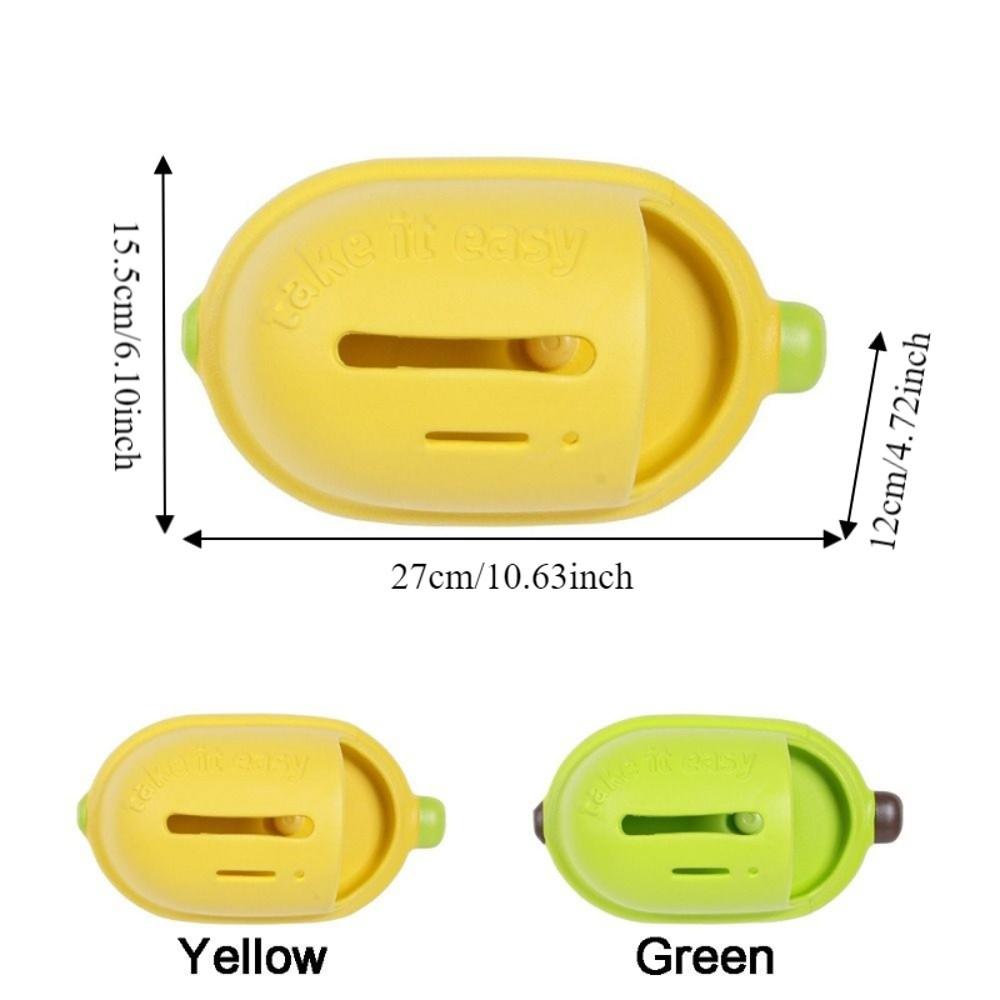 Decorative Banana Suction Cup Tissue Box Large Capacity Napkin Storage Box for Kitchen