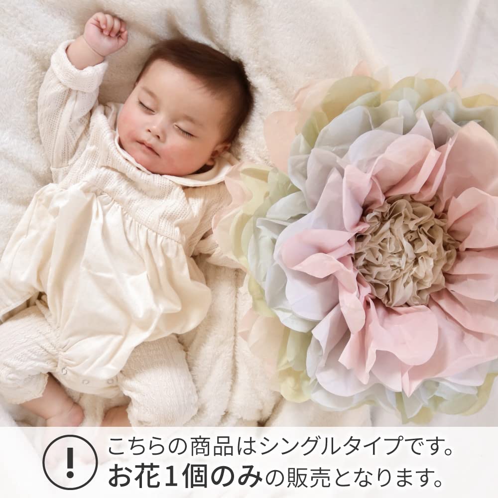 Regalo Paper 100th Day Make Fairy Single 1 Flowers, Decorations, Birthday, Celebration, Flowers, (Rainbow, Flower)