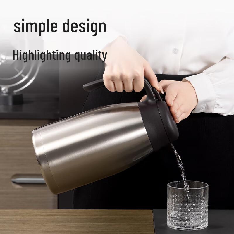 Deli Business 1.5L Stainless Steel Vacuum Thermos