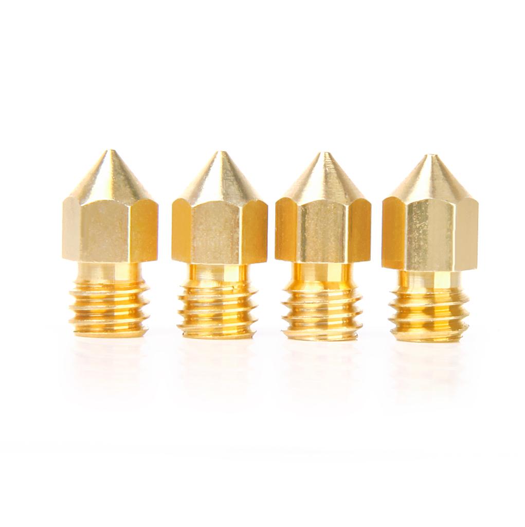 0.3mm Copper Extruder Nozzle Print Head for MK8 3D Printer