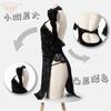 Antique High Split Cheongsam Sex Underwear Temptation Retro Deep V Exposed Chest Republic of China Style Velvet Pajamas Set Wholesale