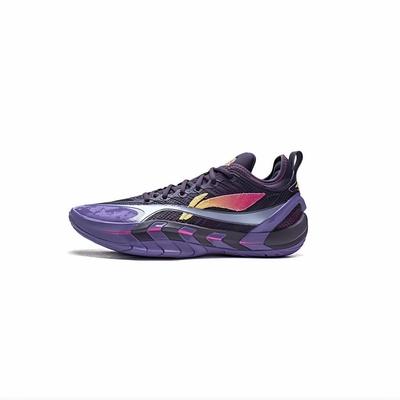 Li Ning BadFive Guerrilla 2 Amorti Supérieur Résistant à l'Abrasion Support Rebond Adhérence Basse ABFW001-4