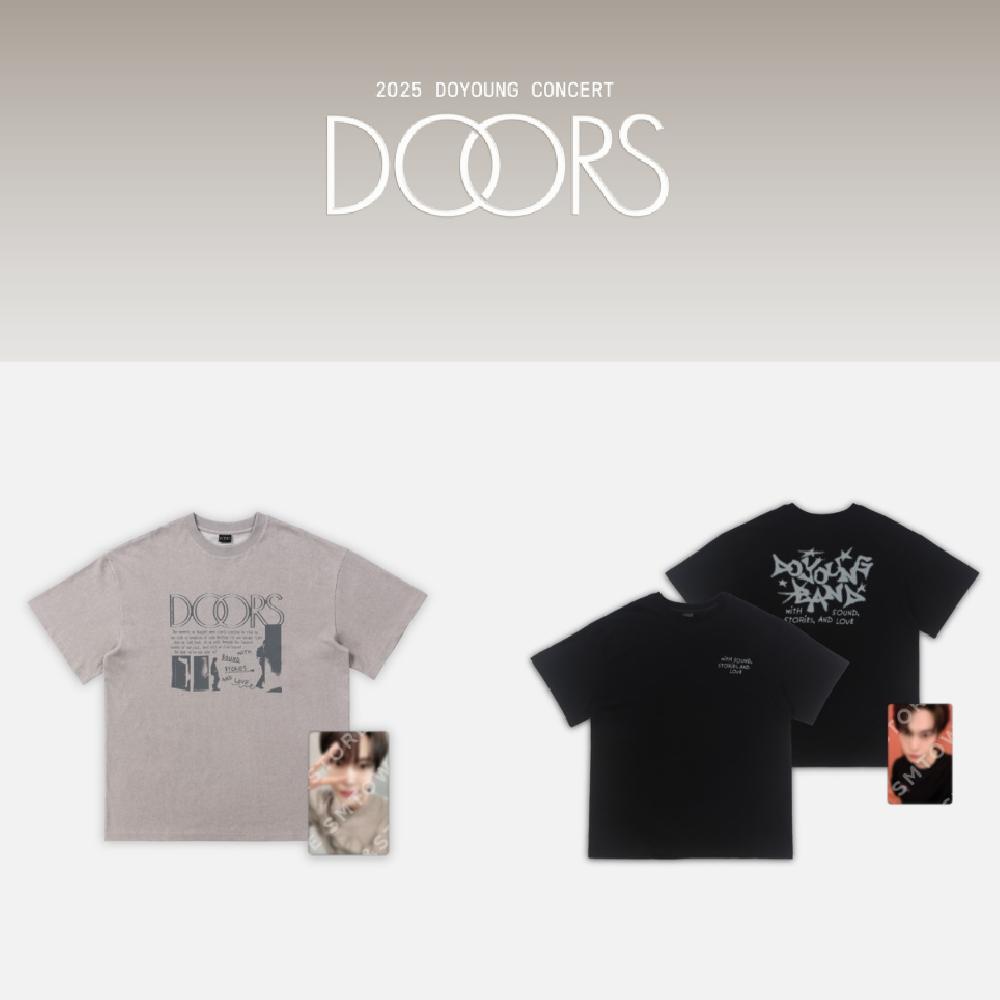 

Предзаказ 2025 DOYOUNG Концерт DOORS Набор футболок Doors ver. M size