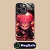 Jujutsu Kaisen Sukuna Mobile Phone Case for iPhone 17 16 15 14 13 12 11 Pro Max Plus Mini MagSafe Glass Colour Cover Cover