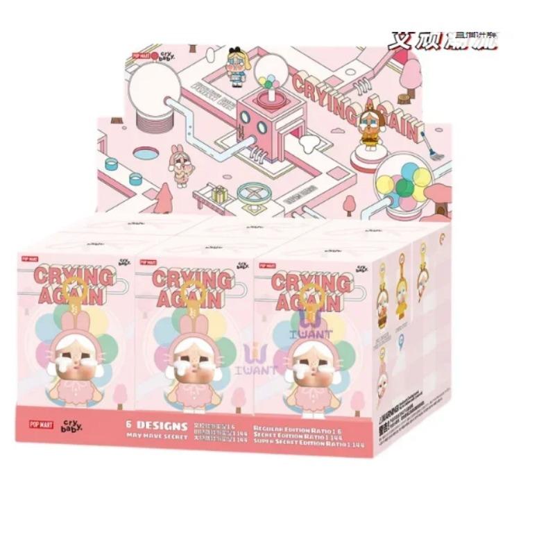 2025 new Crybaby Blind Box Crying Again Series Vinyl Doll Toy Animal Pendant Keychain Mystery Box Gift High Quality Version