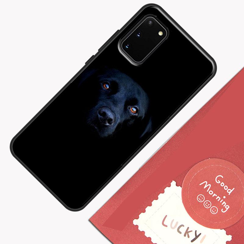 Black labrador retriever Animal Dog Phone Case For Samsung Galaxy S26 S25 S24 S20 S21 S22 S23 Ultra S10 Plus S25 FE Cover Shell