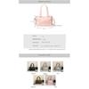 Shoulder Bag Women PU Adjustable Strap Office Daily
