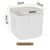 ZISIZ Kitchen Sealed Rice & Grain Storage Container