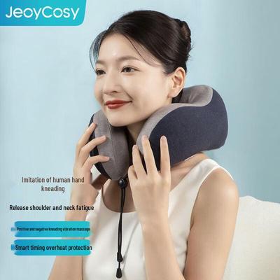 Electric U-Shaped Massage Neck Pillow with Heat CN Plug (adapter Included)