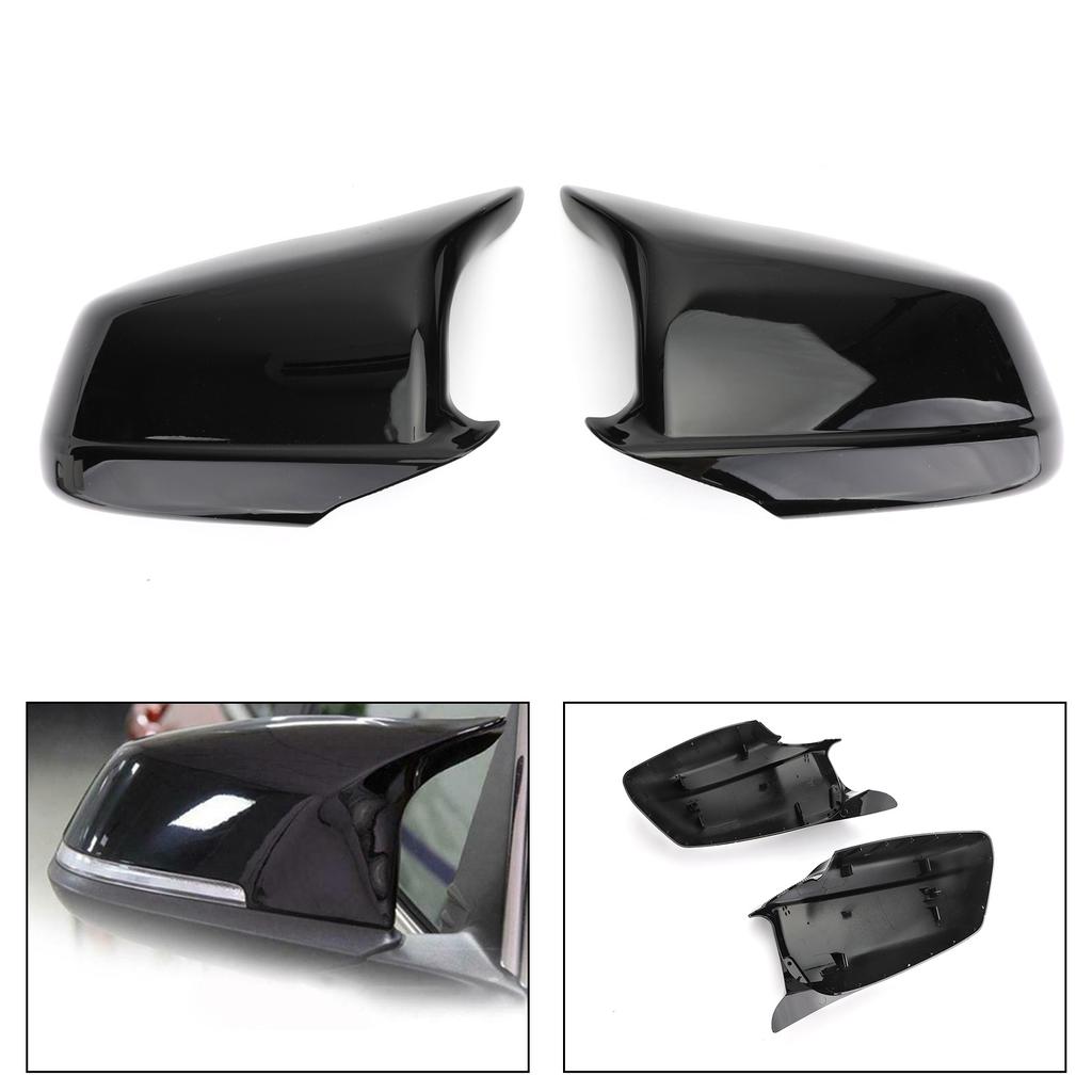 Türseiten-Spiegelkappe Schwarz Für BMW 5er F10/F11/F18 Pre-LCI 11-13