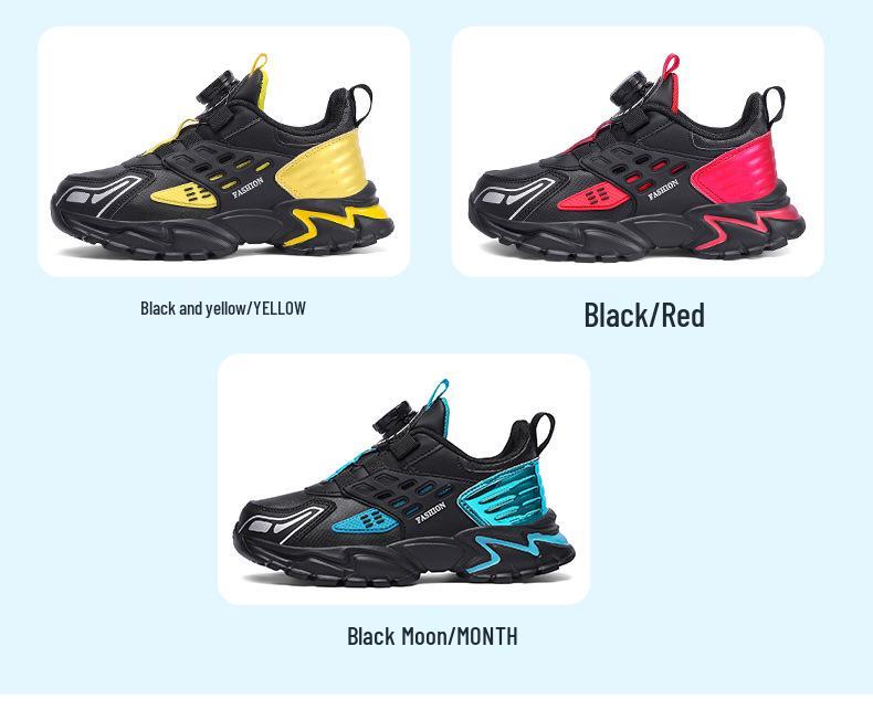 Boys' 2025 Autumn Mesh Running Shoes: Breathable, Lightweight & Comfortable Sneakers for Kids