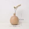 Vase Small Figurine Wooden Handicraft Home Decoration Wooden Product New Chinese Style Flower Arrangement Vase Flower Vase