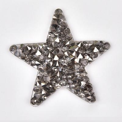 Ornamenti per Abbigliamento a Forma di Cuore Occhielli a Cinque Punte Stampa a Caldo Adesivo Scarpe Accessori