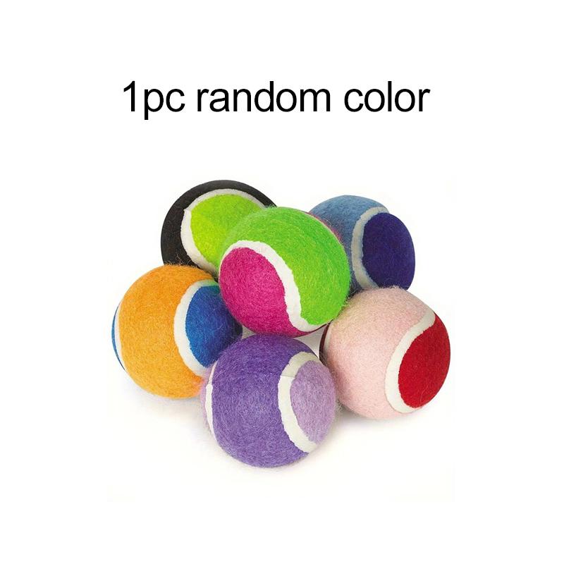 1/2pc Hard Ball Pet Biting Ball Training for Grinding Teeth Tennis Suitable for Pets To Play with Small Dogs Pet Supplies TMZ