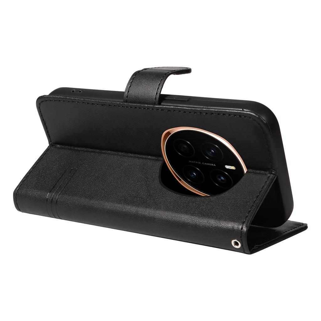 For Honor Magic7 5G Wallet Phone Case T-Shape Lines Leather Cover