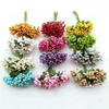 High-quality 12pcs Artificial Pearl Berry Stamen Flowers For Stunning Home Decor