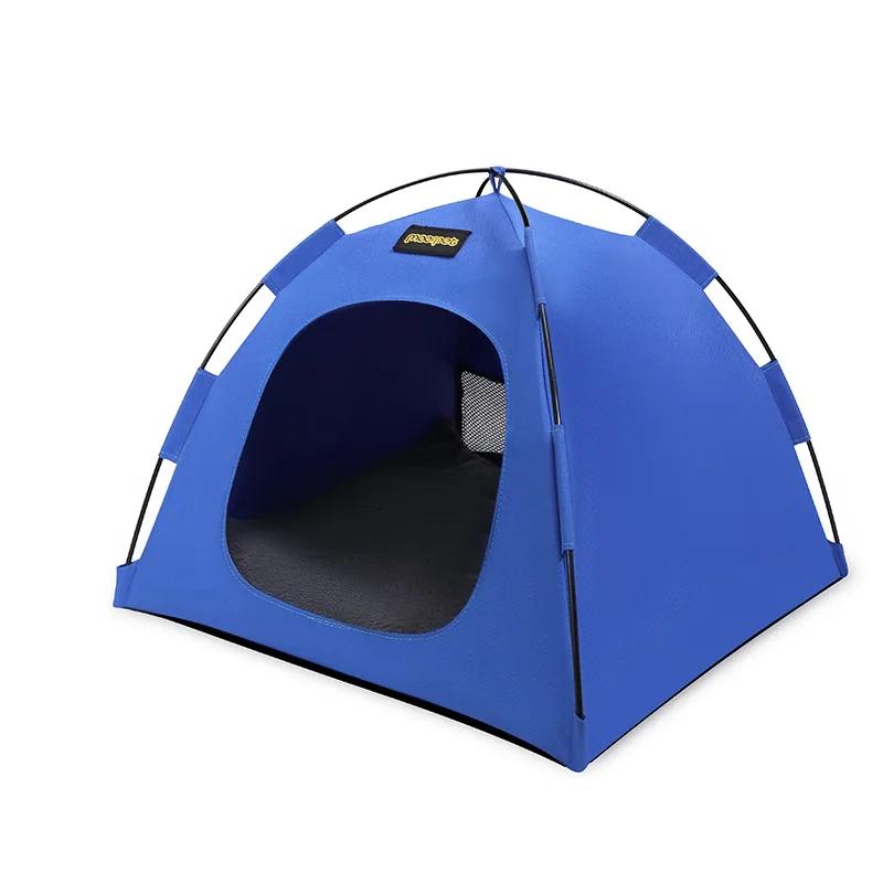 Haustierzelt Nest Katzennest Abnehmbar Tragbar Faltbar Sonnenschutz für den Außenbereich Katzen- und Hundezelt Hundehütte Haustierbedarf