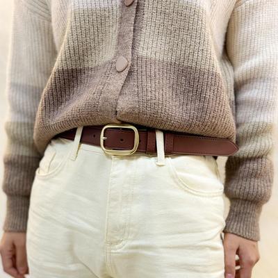 Owhide Belt Omen's Versatile Decoration Igh-end Fashion Belt Jeans Skirt Belt Eather Belt