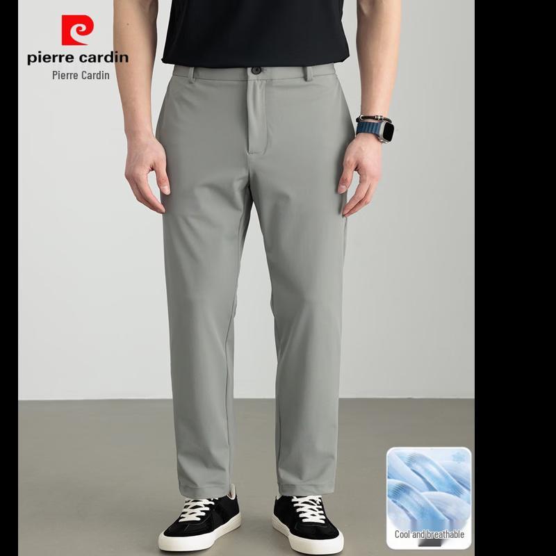 Pierre Cardin Men's Summer Straight-Leg Casual Pants