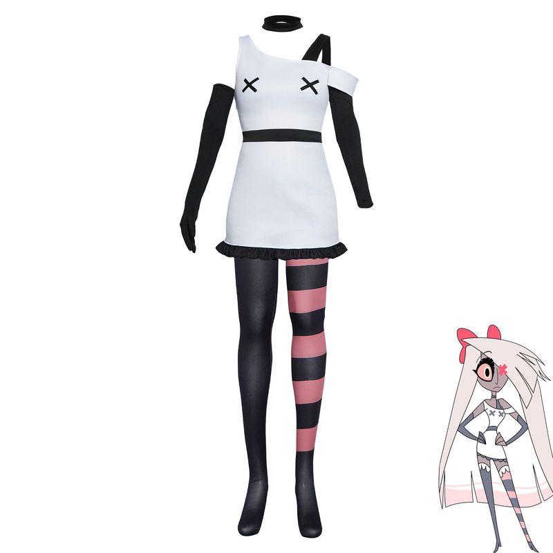Hell Inn Vaggie Cosplay Costume, Extremely Evil Boss Vaggie, Hell Inn Vaggie Cosplay Outfit