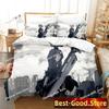 3D Print Anime Game NieR Automata 2B Printed Bed Set Duvet Cover Pillowcase Bedding Set Bed Linen Sheet Quilt Cover Full Size