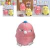 Adorable Bubble-blowing Chicken Plush Doll Keychain Soft And Cute Short Plush Gift