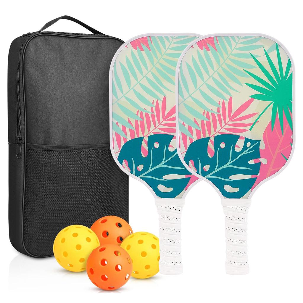 Pickleball-Schläger aus Kohlefaser-Wabenstruktur für Outdoor-Sportarten