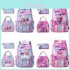 Kpop Demon Hunters College Bag With Antiload Pressure Oxford Material For Middle School
