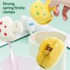 Mushroom-Design Toothbrush Cover With Dust Cap Brush Protective Cover Portable Plastic Clip For Home Travel Use Compact