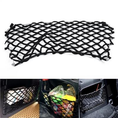 Auto Tuck Net String Bag Tasche oder Smart für Fortwo 451 2009–2014 Heckkofferraum Seiten Mesh Nets Organizer Tool Ersatz