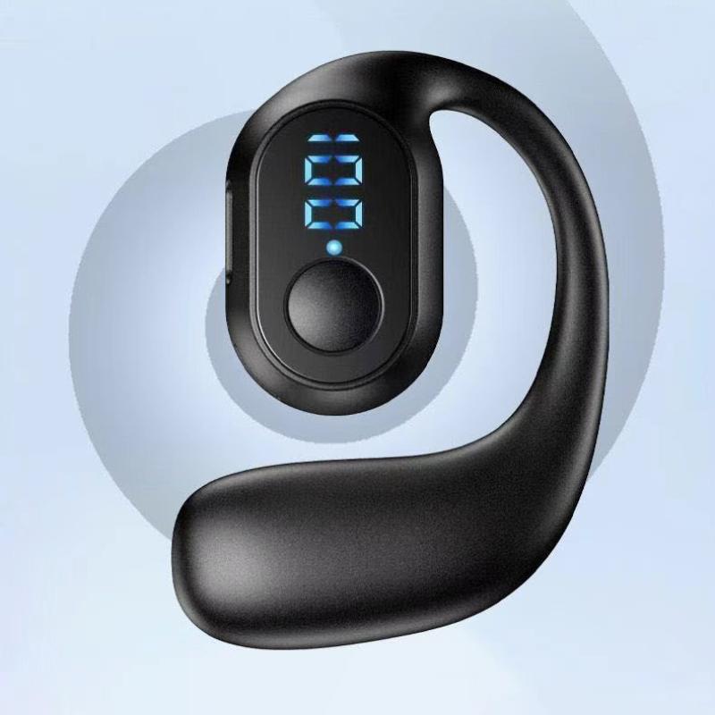 OWS Digital Display Bluetooth Headset Ear Mounted Digital Display Noise Reduction HD Call Ultra Long Life Mobile Phone Universal