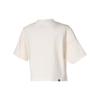 Puma Ess+ Her Cropped Tee Solid Color Round Neck Short Sleeve T-Shirt Women Tops White 849461-99