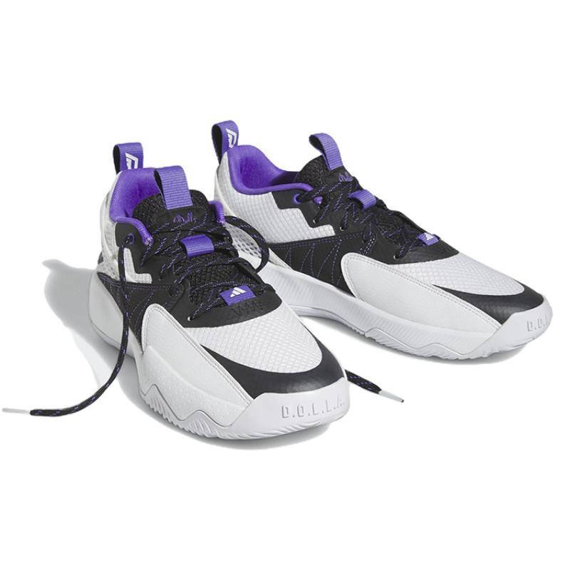 Adidas Dame Certfied Extply 2.0 White Purple Rush Sneakers ID1810