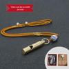 Creative Vintage Handmade Whistle for Outdoor Survival