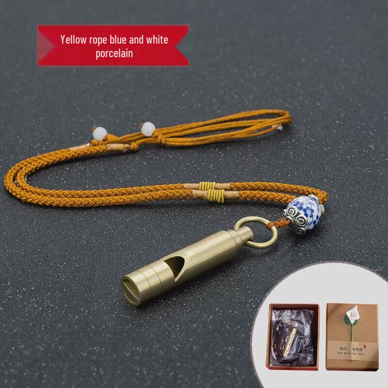 Creative Vintage Handmade Whistle for Outdoor Survival