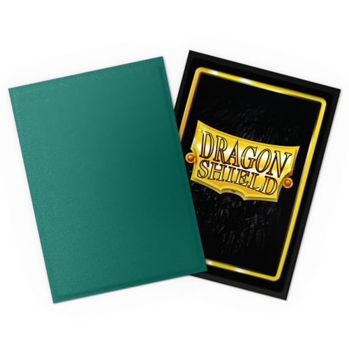 Sleeves - Dragon Shield - Box of 100 - Standard Size Dual Matte Metallic Green (Power)