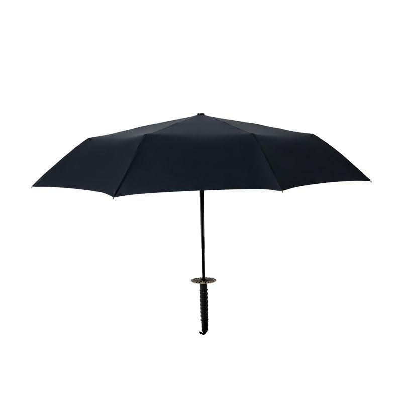 Fully Automatic Katana Handle Umbrella Gentleman Personality High-quality High-density Umbrella Cloth Folding Umbrella