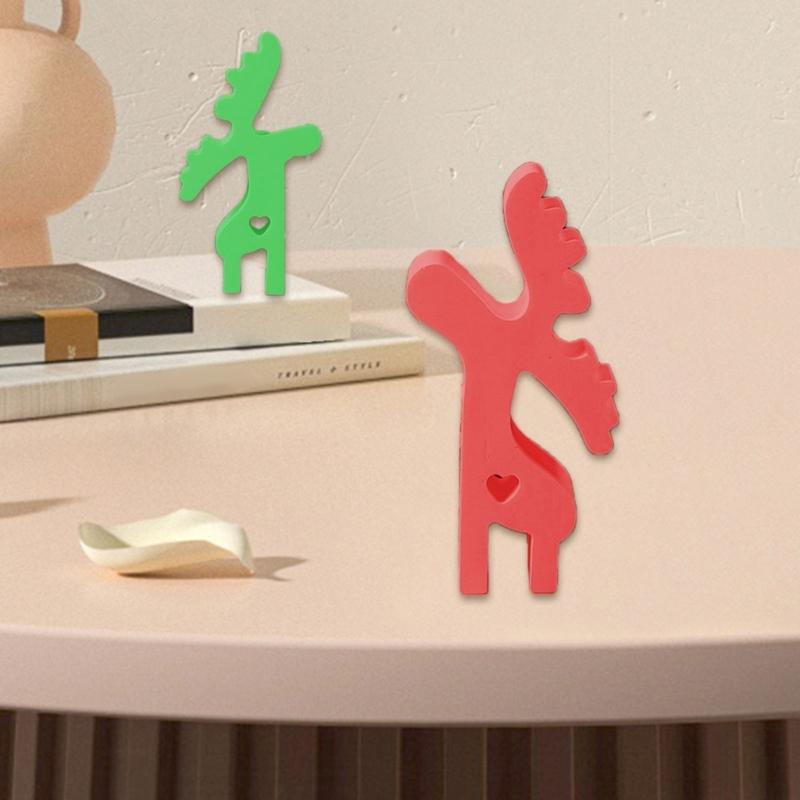 Reindeer Silicone Mould Casting Molds Christmas Elk Candle Molds Ornament Molds Epoxy Resin Molds Candle Making Molds