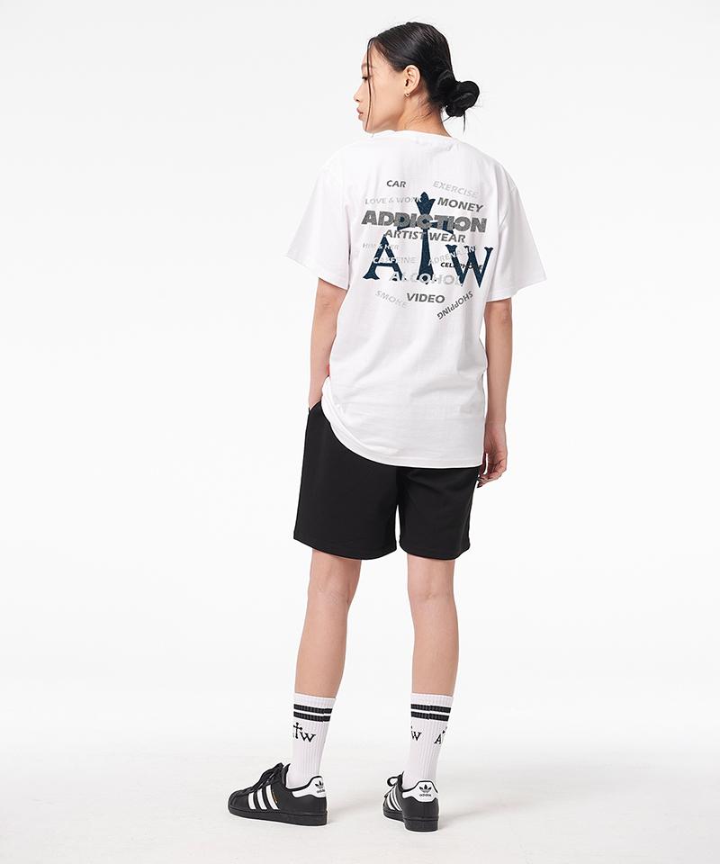 ARTISTWEAR [Atw] Addiction Short Sleeve T-Shirt